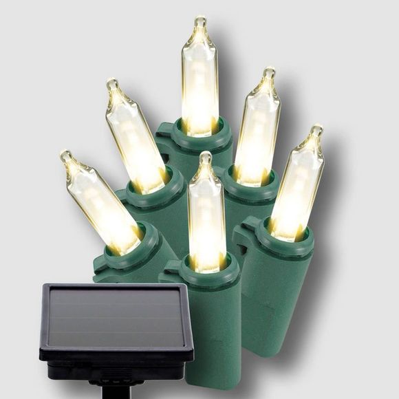 Philips Holiday Philips 5ct Smooth Led Solar Mini String Lights